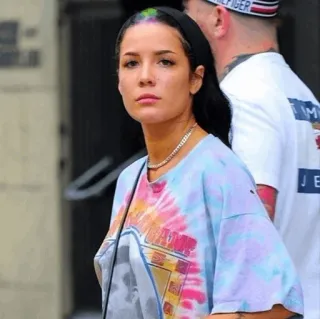 ✨ Halsey piosenkarz, muzyk, celebryta, kobieta telegram sticker