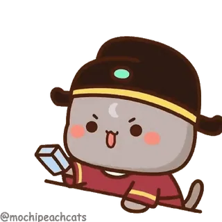 😤 lindo, dibujos animados, personaje, pegatina, ropa tradicional telegram sticker
