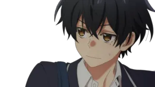 🙂 Anime, Ragazzo, Cartone animato, Studente telegram sticker