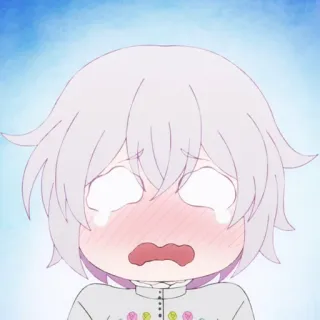 🩸 anime, manga, crying, sad, tears whatsapp sticker