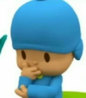 Pocoyo . @stickerpocoyoandallpocoyo telegram stickers