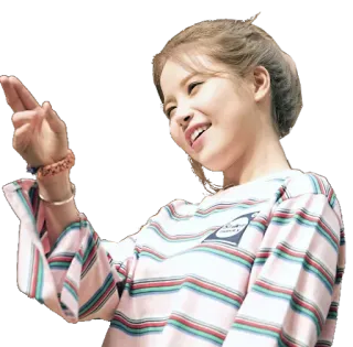 😉 wanita, orang, tersenyum, potret telegram sticker