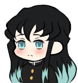 ⚔️Chibi KNY 03 @LadyLuxanna whatsapp stickers