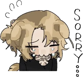 😭 SO
SORRY... disculpa, triste, dibujos animados, llorando, lágrimas telegram sticker