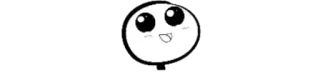 😛 mignon, kawaii, animé, chibi, yeux, sourire whatsapp sticker
