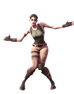 👏 fortnite, personnage, jeu, skin, art numérique telegram sticker