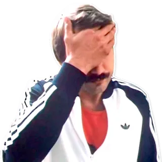 🤦 Facepalm, Decepção, Frustração, Erro, Vergonha whatsapp sticker
