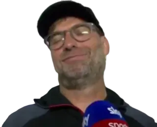 😌 Jürgen Klopp サッカー, フットボール, 監督, リバプール, スポーツ telegram sticker