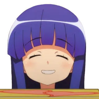😄 Rika Furude Higurashi Anime, Manga, Rika Furude, Higurashi whatsapp sticker