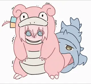 😱 Slowpoke Pokemon whatsapp sticker