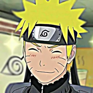 😖 Naruto 动漫, 漫画, 角色, 微笑, 快乐 telegram sticker
