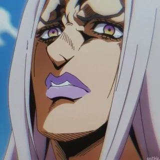 🔊 Abbaccio JoJo's Bizarre Adventure Anime, Jojo, Manga, Abbaccio, Charakter whatsapp sticker