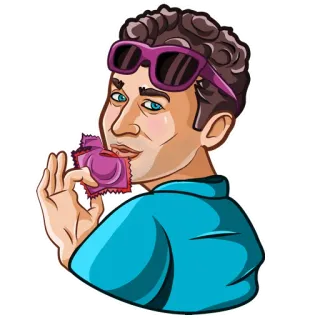 James Deen telegram stickers