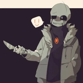 Killer sans by : @Undertale_Stickers whatsapp stickers