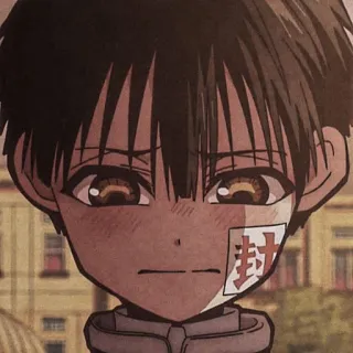 🏮 封 Anime, Manga, Sticker, Personaje, Pegatina telegram sticker