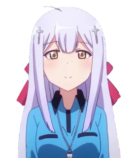 🙂 Raphi Gabriel DropOut anime, Raphael, angelo, ragazza, cartone animato telegram sticker