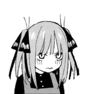 😳 Nino Nakano The Quintessential Quintuplets Anime, Manga, Karakter, Nino Nakano, The Quintessential Quintuplets whatsapp sticker