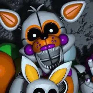 🌟 Lolbit Five Nights at Freddy's Animatrónico, Zorro, Lolbit, FNAF, Five Nights at Freddy's, Videojuego telegram sticker