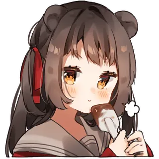 Кемомими девочки @Nyasticks telegram stickers