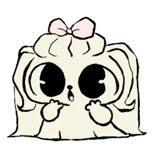 💞 perro, lindo, dibujos animados, animal, mascota, cachorro whatsapp sticker