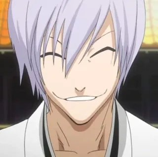 💙 Gin Ichimaru Bleach Anime, Manga, Sorriso, Bleach, Gin, Ichimaru telegram sticker