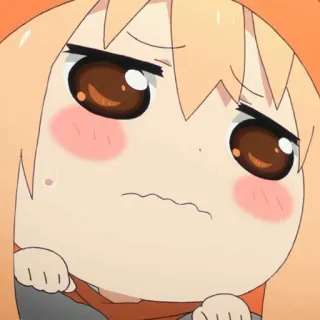 🍜 Umaru Doma Himouto! Umaru-chan anime, character, umaru, cute telegram sticker