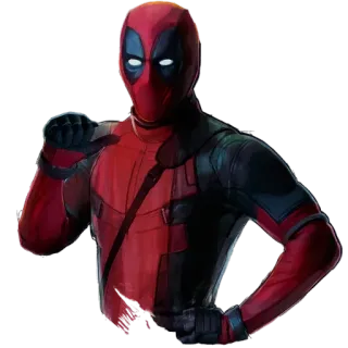 😁 Deadpool Deadpool, Marvel, Superhero, Comic book character, Sticker telegram sticker