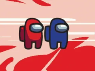 😵 Among Us game, imposter, blood, murder, space, crewmate telegram sticker