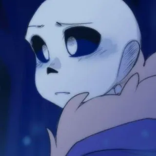 ☠️ Sans Undertale skeleton, undertale, video game, character, cute telegram sticker