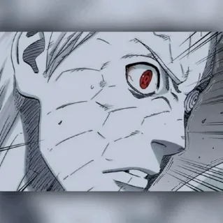 ⚫️ Obito Uchiha Naruto Anime, Manga, Uchiha, Sharingan, Ninja telegram sticker
