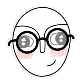 🤓 whatsapp sticker