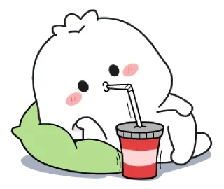 🧃 süß, kawaii, Cartoon, Getränk, Soda, Animation telegram sticker