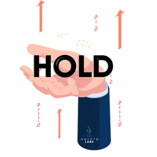 🤗 HOLD hold, crypto labs whatsapp sticker