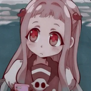 ⚜ Yashiro Nene Toilet-Bound Hanako-kun Аниме, Манга, Милый, Школа, Призрак, Сверхъестественное telegram sticker