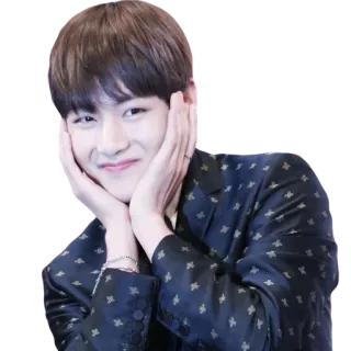 🤗 K-pop, Идол, Певец, Человек, Знаменитость, Развлечения, Музыка, Портрет whatsapp sticker