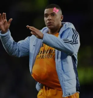 💋 Kylian Mbappé Professional Football Emirates telegram sticker