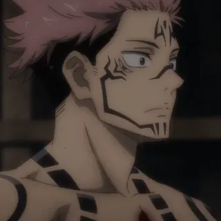 🎟 Ryomen Sukuna Jujutsu Kaisen Anime, Jujutsu Kaisen, Ryomen Sukuna, Espíritu maldito telegram sticker