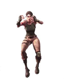 👏 jeu vidéo, femme, personnage, combattant telegram sticker