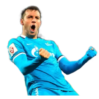 🤯 fútbol, fútbol, deportes, atleta, celebración, Zenit telegram sticker
