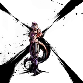 🙂 Frieza Dragon Ball Z frieza, dragon ball z, anime, bösewicht, zeigen, energie-attacke, böse telegram sticker