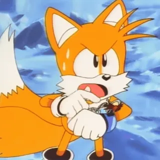Sonic OVA 1996 telegram stickers