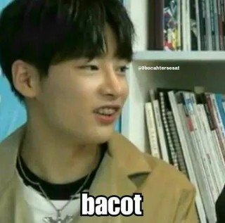 💰 bacot Meme, Ausdruck, Bacot, Gesicht, Asiatisch, Reaktion whatsapp sticker