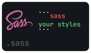 ⌨️ Sass your styles
.sass sass, stili, programmazione, css, sviluppo web telegram sticker