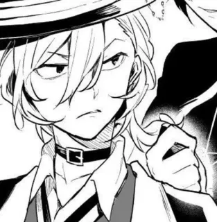 🐈 Chuuya Nakahara Bungou Stray Dogs Anime, Manga, Bungou Stray Dogs, Chuuya Nakahara, Charakter telegram sticker