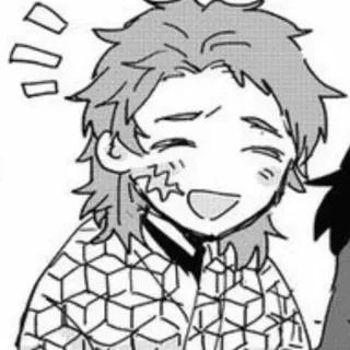🥢 Sanemi Shinazugawa Demon Slayer アニメ, 漫画, 鬼滅の刃, 実弥, 不死川 telegram sticker
