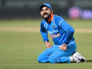 😛 Virat Kohli Virat Kohli, Críquete, Esporte, Atleta, Seleção Indiana de Críquete, Desportista whatsapp sticker