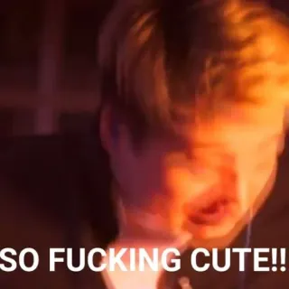 😠 SO FUCKING CUTE!! 밈, 불쾌한, 표현, 욕설 telegram sticker