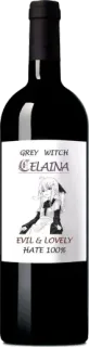 🍷 Celaina GREY WITCH
CELAINA
EVIL & LOVELY
HATE 100% Wein, Flasche, Graue Hexe telegram sticker