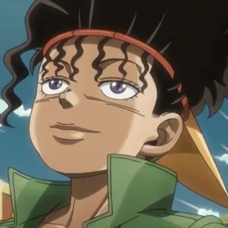 💚 Koichi Hirose JoJo's Bizarre Adventure Anime, JoJo's Bizarre Adventure, Koichi Hirose, Manga telegram sticker