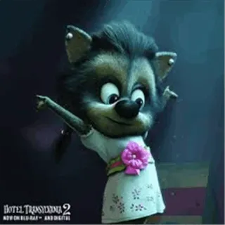 🐾 Winnie Werewolf Hotel Transylvania 2 Hotel Transylvania 2 NOW ON BLU-RAY and DIGITAL Dessin animé, Loup, Film, Hôtel Transylvanie, Numérique, Loup-garou telegram sticker